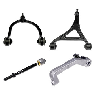Dorman® - OE Solutions™ Front Driver Side Lower and Upper Control Arm with Ball Joint and Tie Rod End Kit