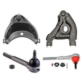 Dorman® - OE Solutions™ Front Driver Side Lower and Upper Control Arm with Ball Joint and Tie Rod End Kit