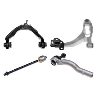 Dorman® - OE Solutions™ Front Driver Side Lower and Upper Control Arm with Ball Joint and Tie Rod End Kit