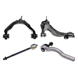 Dorman® - OE Solutions™ Front Driver Side Lower and Upper Control Arm with Ball Joint and Tie Rod End Kit