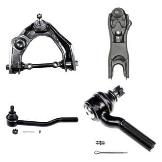 Dorman® - OE Solutions™ Front Driver Side Lower and Upper Control Arm with Ball Joint and Tie Rod End Kit