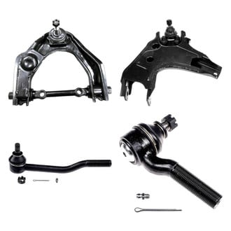 Dorman® - OE Solutions™ Front Driver Side Lower and Upper Control Arm with Ball Joint and Tie Rod End Kit