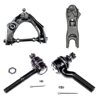 Dorman® - OE Solutions™ Front Driver Side Lower and Upper Control Arm with Ball Joint and Tie Rod End Kit