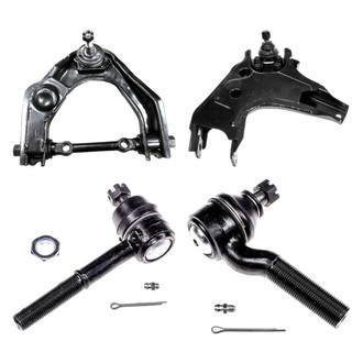 Dorman® - OE Solutions™ Front Driver Side Lower and Upper Control Arm with Ball Joint and Tie Rod End Kit