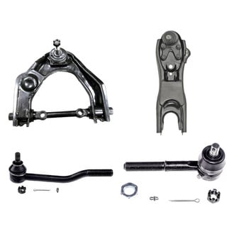 Dorman® - OE Solutions™ Front Driver Side Lower and Upper Control Arm with Ball Joint and Tie Rod End Kit