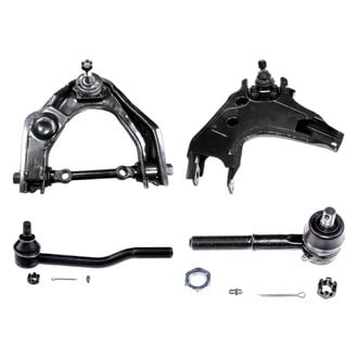 Dorman® - OE Solutions™ Front Driver Side Lower and Upper Control Arm with Ball Joint and Tie Rod End Kit