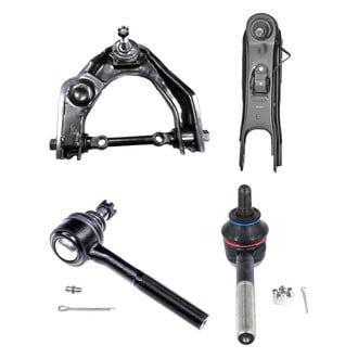 Dorman® - OE Solutions™ Front Driver Side Lower and Upper Control Arm with Ball Joint and Tie Rod End Kit