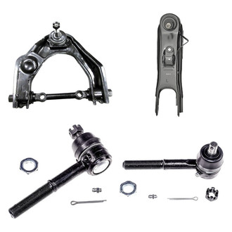 Dorman® - OE Solutions™ Front Driver Side Lower and Upper Control Arm with Ball Joint and Tie Rod End Kit