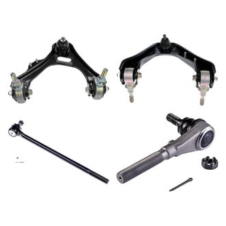 Dorman® - OE Solutions™ Front Driver Side Lower and Upper Control Arm with Ball Joint and Tie Rod End Kit
