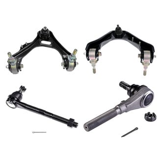 Dorman® - OE Solutions™ Front Driver Side Lower and Upper Control Arm with Ball Joint and Tie Rod End Kit