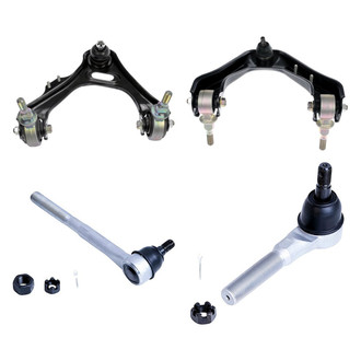 Dorman® - OE Solutions™ Front Driver Side Lower and Upper Control Arm with Ball Joint and Tie Rod End Kit