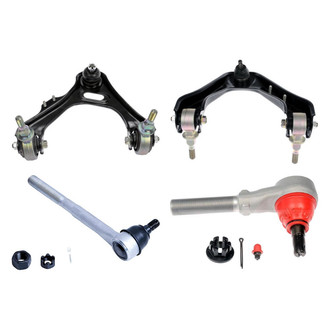 Dorman® - OE Solutions™ Front Driver Side Lower and Upper Control Arm with Ball Joint and Tie Rod End Kit