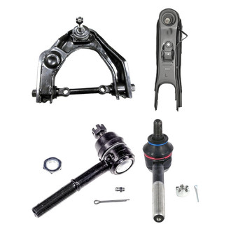 Dorman® - OE Solutions™ Front Driver Side Lower and Upper Control Arm with Ball Joint and Tie Rod End Kit