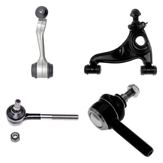 Dorman® - OE Solutions™ Front Driver Side Lower and Upper Control Arm with Ball Joint and Tie Rod End Kit