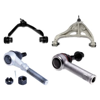 Dorman® - OE Solutions™ Front Driver Side Lower and Upper Control Arm with Ball Joint and Tie Rod End Kit