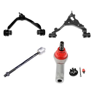 Dorman® - OE Solutions™ Front Driver Side Lower and Upper Control Arm with Ball Joint and Tie Rod End Kit