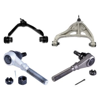 Dorman® - OE Solutions™ Front Driver Side Lower and Upper Control Arm with Ball Joint and Tie Rod End Kit
