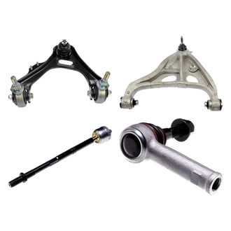 Dorman® - OE Solutions™ Front Driver Side Lower and Upper Control Arm with Ball Joint and Tie Rod End Kit