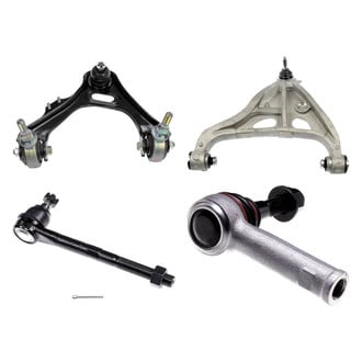 Dorman® - OE Solutions™ Front Driver Side Lower and Upper Control Arm with Ball Joint and Tie Rod End Kit