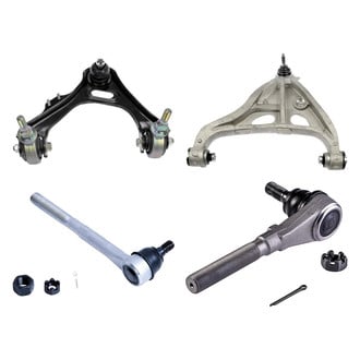 Dorman® - OE Solutions™ Front Driver Side Lower and Upper Control Arm with Ball Joint and Tie Rod End Kit