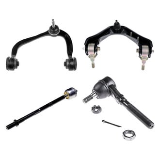 Dorman® - OE Solutions™ Front Driver Side Lower and Upper Control Arm with Ball Joint and Tie Rod End Kit