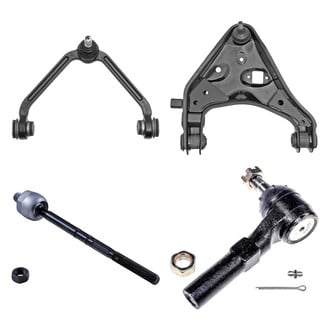 Dorman® - OE Solutions™ Front Driver Side Lower and Upper Control Arm with Ball Joint and Tie Rod End Kit