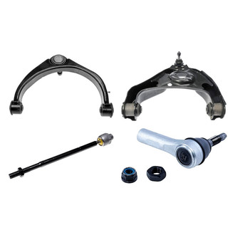 Dorman® - OE Solutions™ Front Driver Side Lower and Upper Control Arm with Ball Joint and Tie Rod End Kit