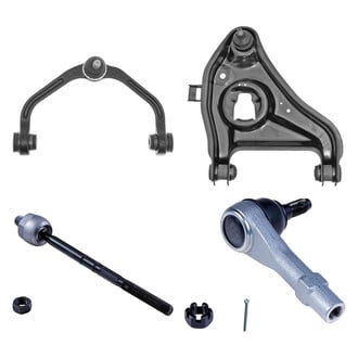 Dorman® - OE Solutions™ Front Driver Side Lower and Upper Control Arm with Ball Joint and Tie Rod End Kit