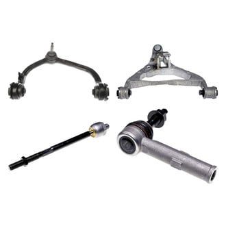 Dorman® - OE Solutions™ Front Driver Side Lower and Upper Control Arm with Ball Joint and Tie Rod End Kit