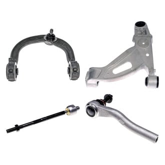 Dorman® - OE Solutions™ Front Driver Side Lower and Upper Control Arm with Ball Joint and Tie Rod End Kit