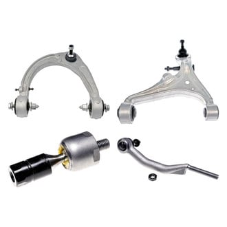 Dorman® - OE Solutions™ Front Driver Side Lower and Upper Control Arm with Ball Joint and Tie Rod End Kit