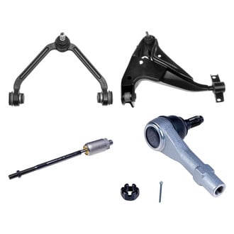 Dorman® - OE Solutions™ Front Driver Side Lower and Upper Control Arm with Ball Joint and Tie Rod End Kit