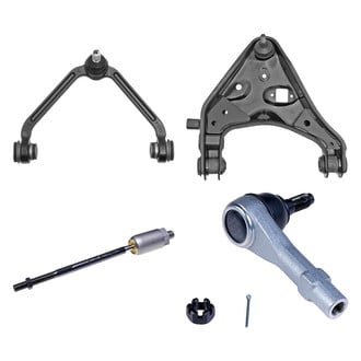 Dorman® - OE Solutions™ Front Driver Side Lower and Upper Control Arm with Ball Joint and Tie Rod End Kit