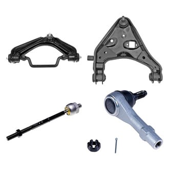 Dorman® - OE Solutions™ Front Driver Side Lower and Upper Control Arm with Ball Joint and Tie Rod End Kit