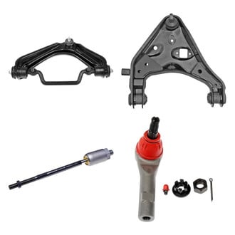 Dorman® - OE Solutions™ Front Driver Side Lower and Upper Control Arm with Ball Joint and Tie Rod End Kit