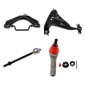 Dorman® - OE Solutions™ Front Driver Side Lower and Upper Control Arm with Ball Joint and Tie Rod End Kit