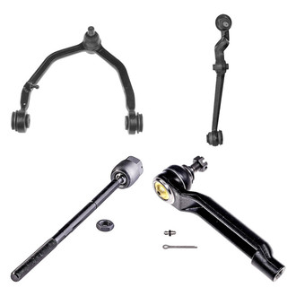 Dorman® - OE Solutions™ Front Driver Side Lower and Upper Control Arm with Ball Joint and Tie Rod End Kit
