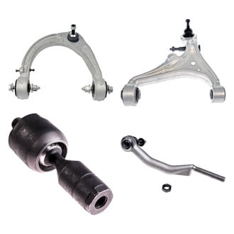 Dorman® - OE Solutions™ Front Driver Side Lower and Upper Control Arm with Ball Joint and Tie Rod End Kit