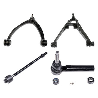 Dorman® - OE Solutions™ Front Driver Side Lower and Upper Control Arm with Ball Joint and Tie Rod End Kit