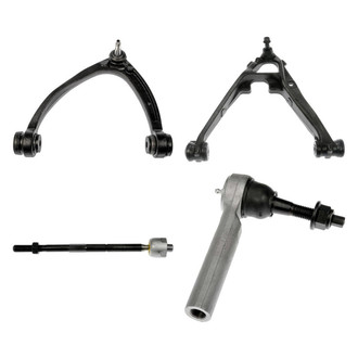 Dorman® - OE Solutions™ Front Driver Side Lower and Upper Control Arm with Ball Joint and Tie Rod End Kit