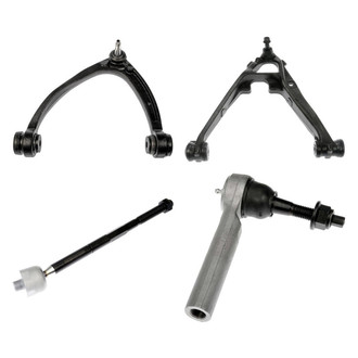 Dorman® - OE Solutions™ Front Driver Side Lower and Upper Control Arm with Ball Joint and Tie Rod End Kit