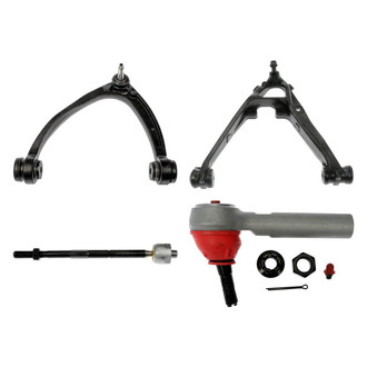 Dorman® - OE Solutions™ Front Driver Side Lower and Upper Control Arm with Ball Joint and Tie Rod End Kit
