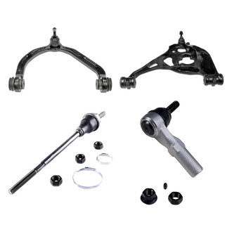 Dorman® - OE Solutions™ Front Driver Side Lower and Upper Control Arm with Ball Joint and Tie Rod End Kit