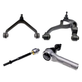 Dorman® - OE Solutions™ Front Driver Side Lower and Upper Control Arm with Ball Joint and Tie Rod End Kit