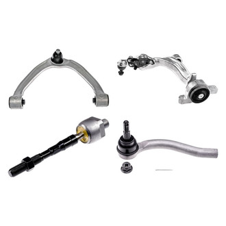 Dorman® - OE Solutions™ Front Driver Side Lower and Upper Control Arm with Ball Joint and Tie Rod End Kit