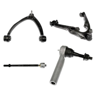 Dorman® - OE Solutions™ Front Driver Side Lower and Upper Control Arm with Ball Joint and Tie Rod End Kit