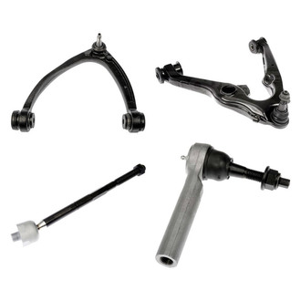 Dorman® - OE Solutions™ Front Driver Side Lower and Upper Control Arm with Ball Joint and Tie Rod End Kit