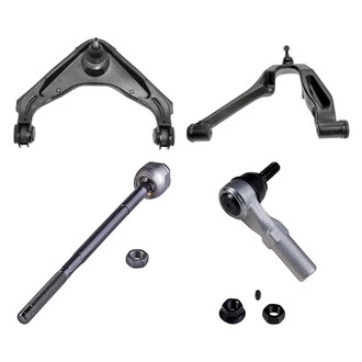 Dorman® - OE Solutions™ Front Driver Side Lower and Upper Control Arm with Ball Joint and Tie Rod End Kit