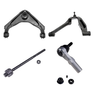 Dorman® - OE Solutions™ Front Driver Side Lower and Upper Control Arm with Ball Joint and Tie Rod End Kit