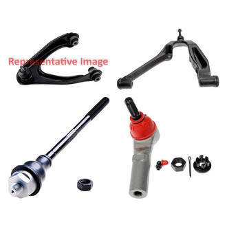 Dorman® - OE Solutions™ Front Driver Side Lower and Upper Control Arm with Ball Joint and Tie Rod End Kit